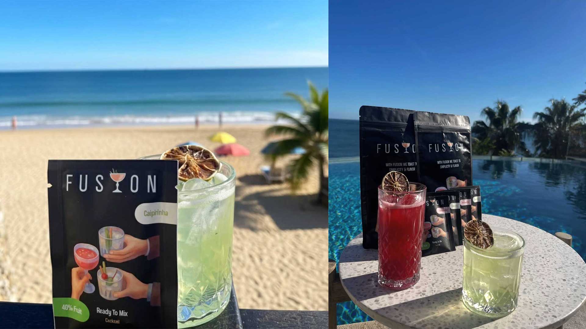 A freshly poured Cosmopolitan cocktail